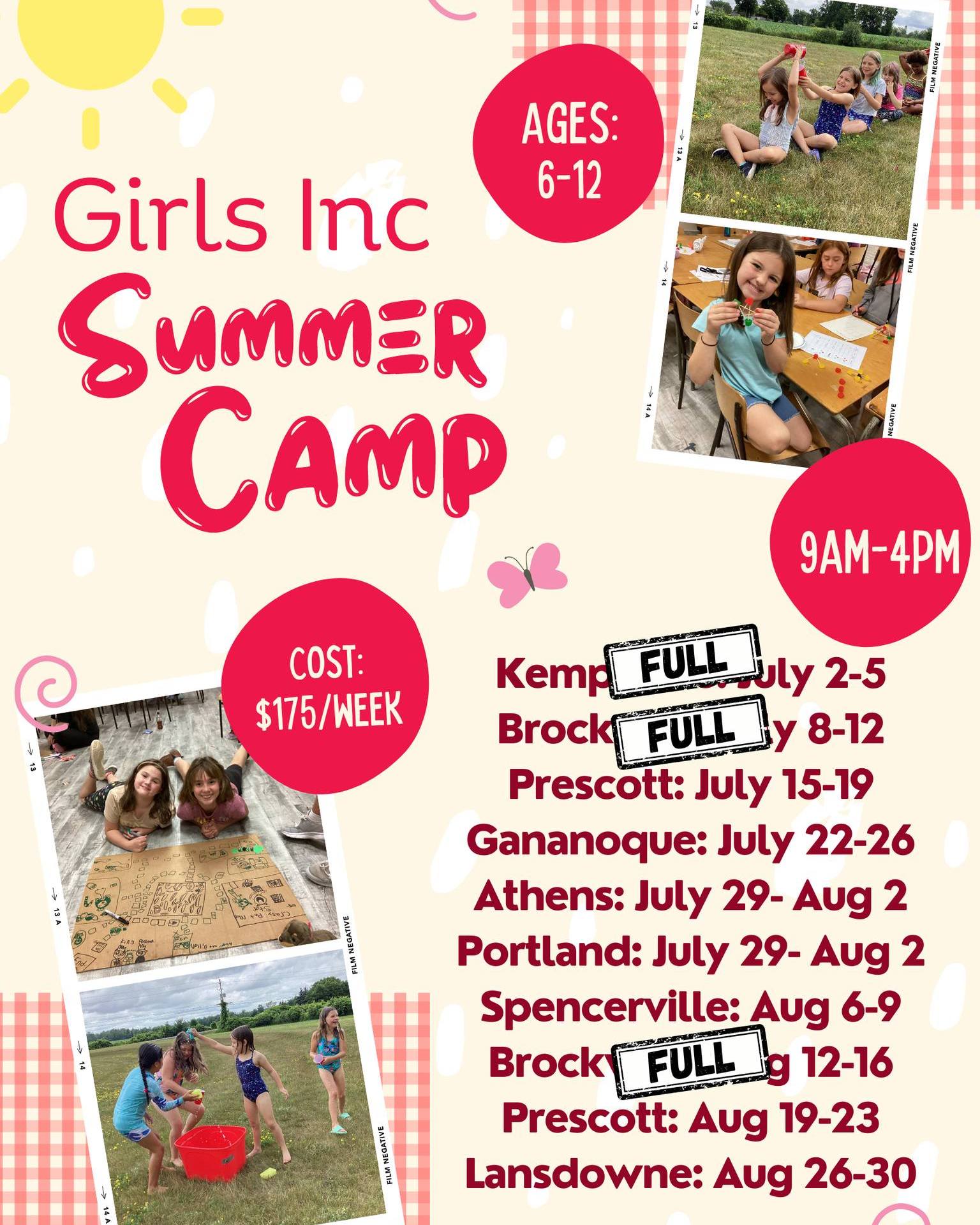 Girls Inc Summer Camp