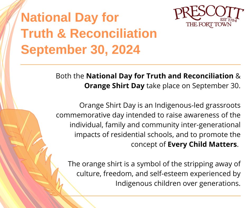 National Day for Truth and Reconciliation and Orange Shirt Day